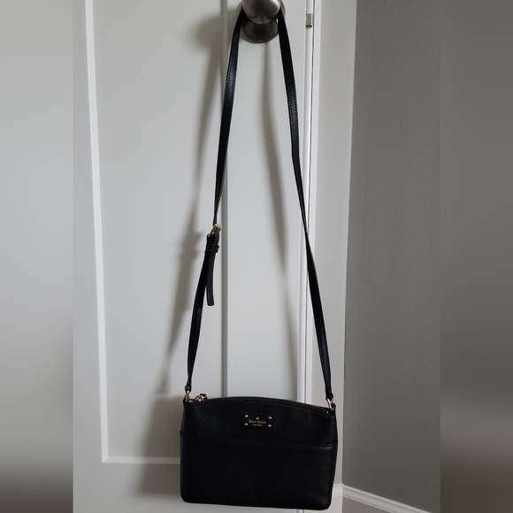 Like New ♠️Kate Spade♠️ black crossbody - Picture 8 of 8